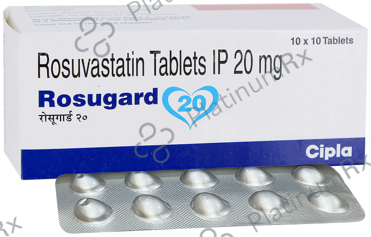 Rosugard 20mg Tablet 10s