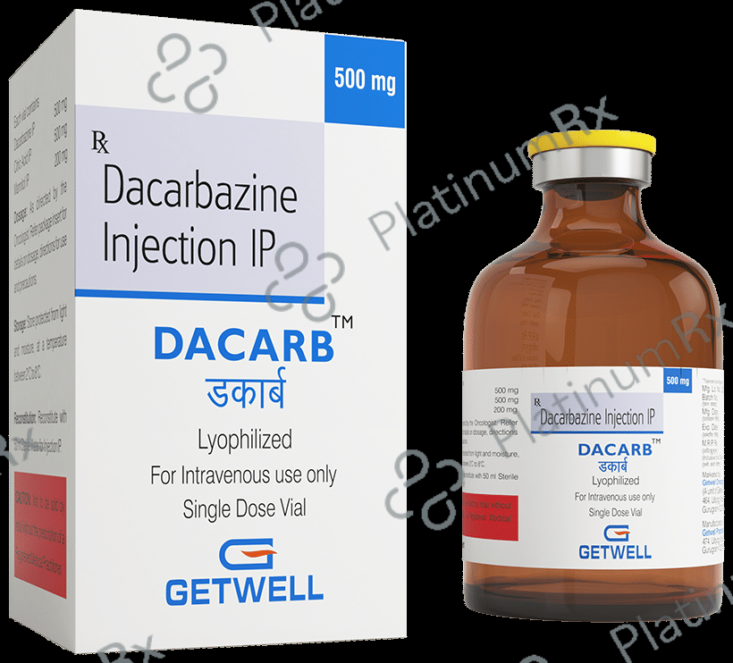 Dacarb 500mg Injection