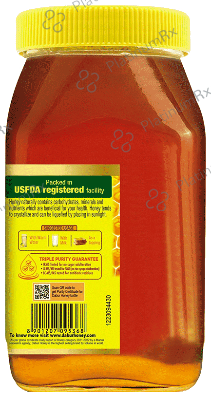 Dabur Honey 100% Pure - World’S No.1 Honey Brand With No Sugar Adulteration 1 kg