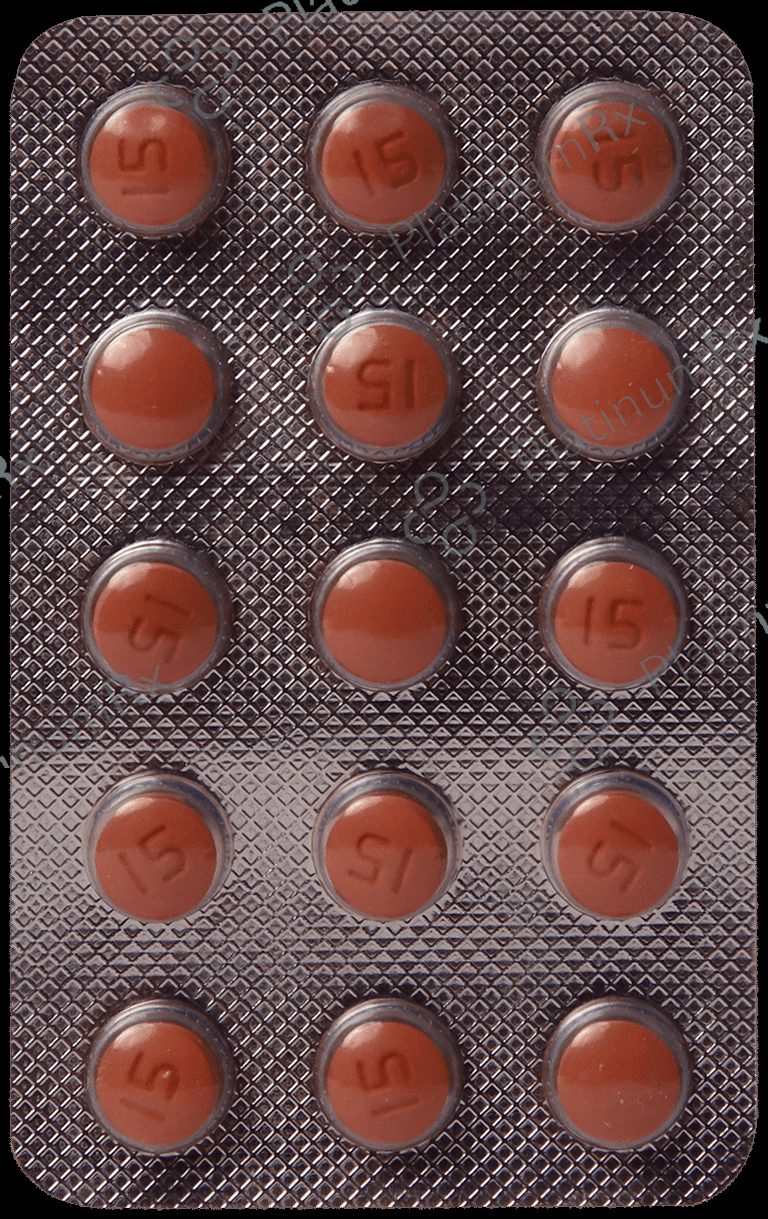 Rivolas 15mg Tablet 15s