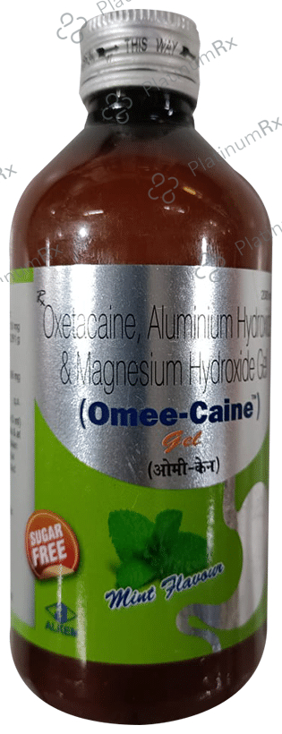 Omee Caine Oral Gel Mint Sugar Free 200ml