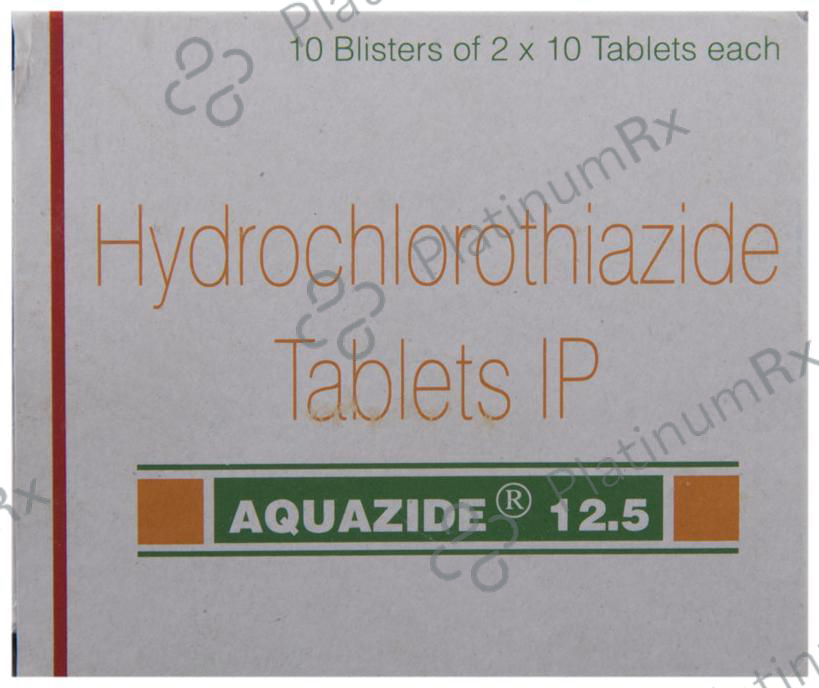 Aquazide 12.5mg Tablet 10s