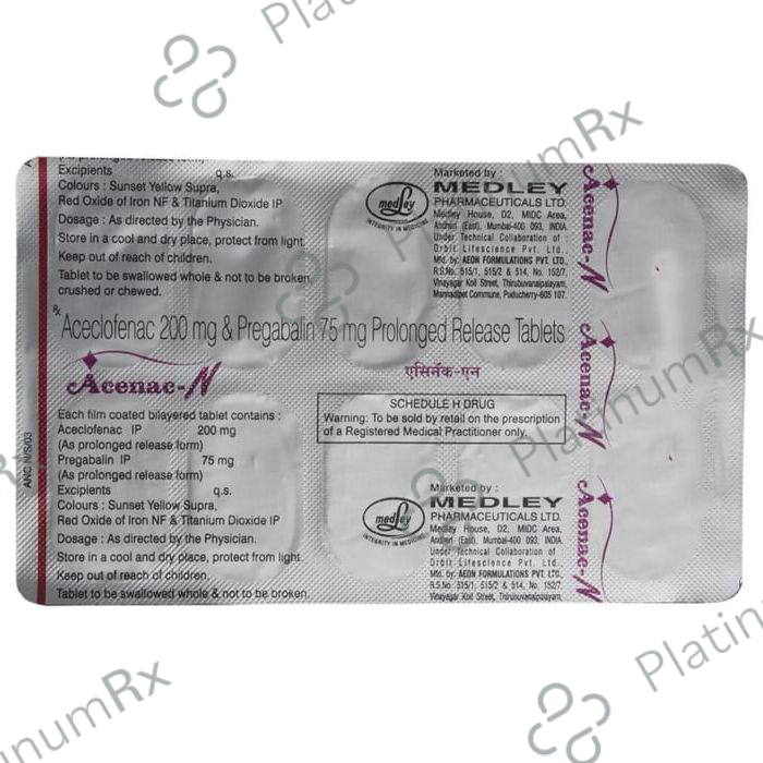 Acenac-N Tablet PR