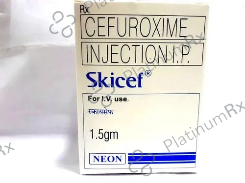 Skicef 1500mg Injection 1ml