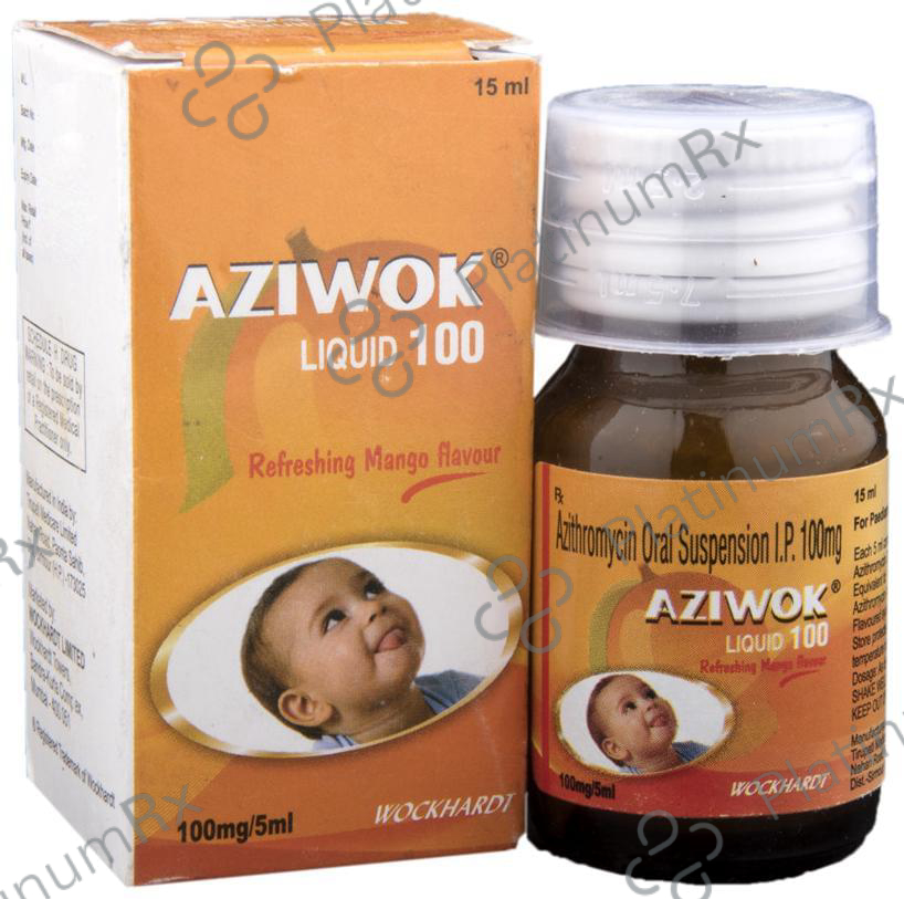 Aziwok 100mg Liquid 15ml