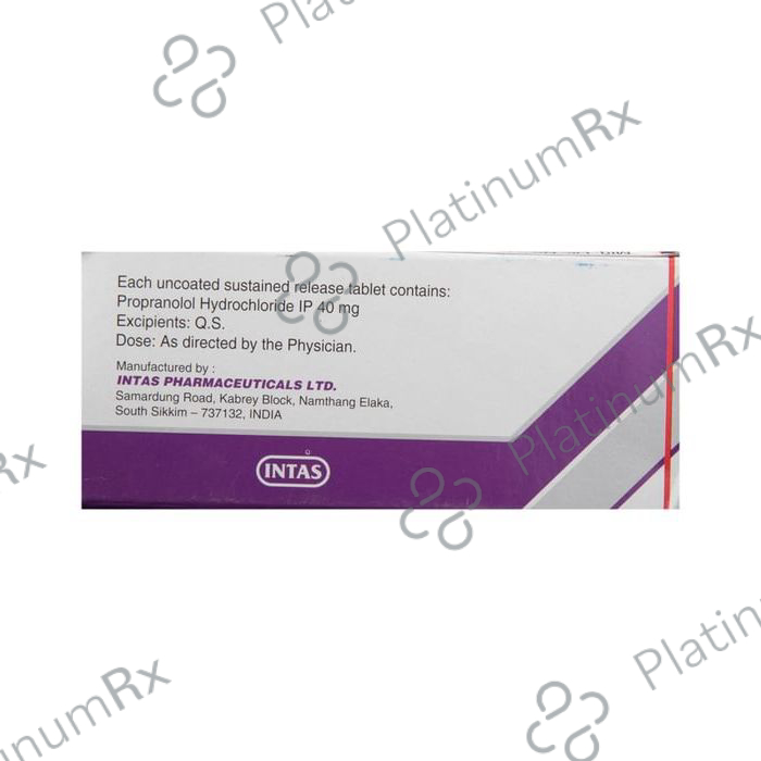 Provanol 40mg Tablet