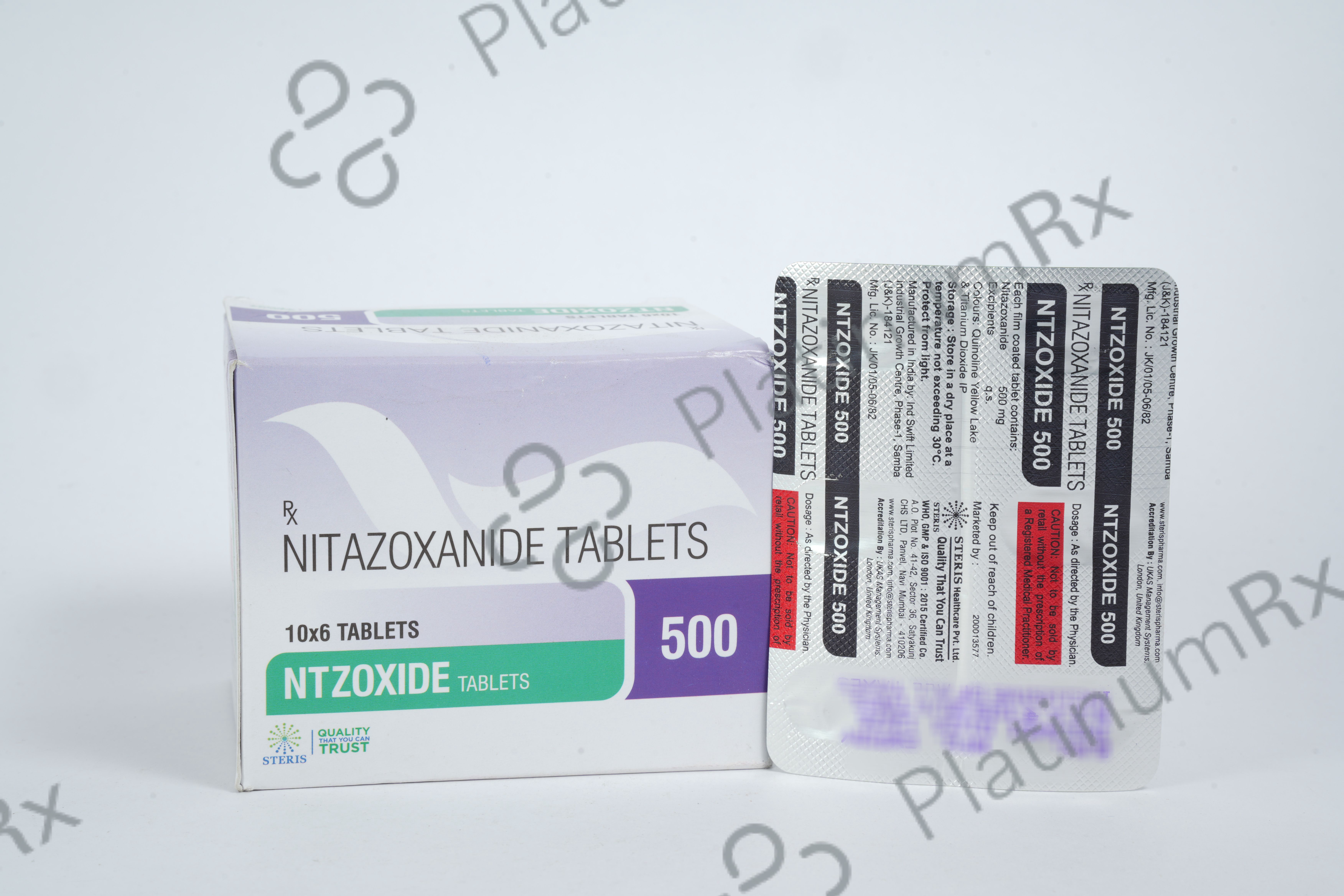 Ntzoxide 500mg Tablet 6s