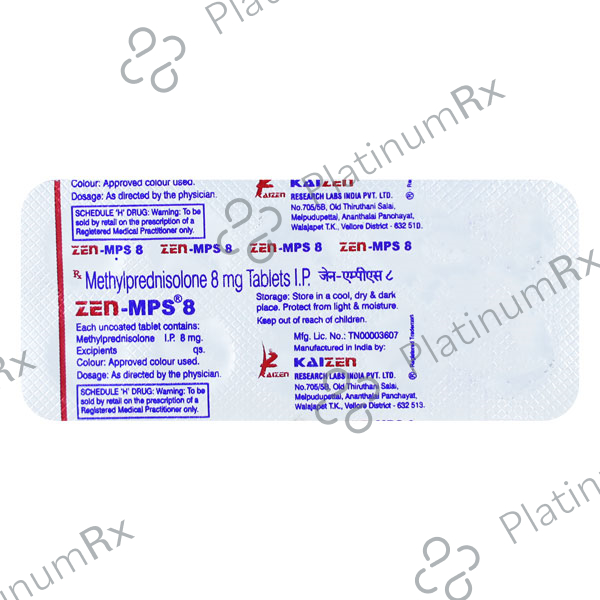 Zen Mps 8mg Tablet 10s