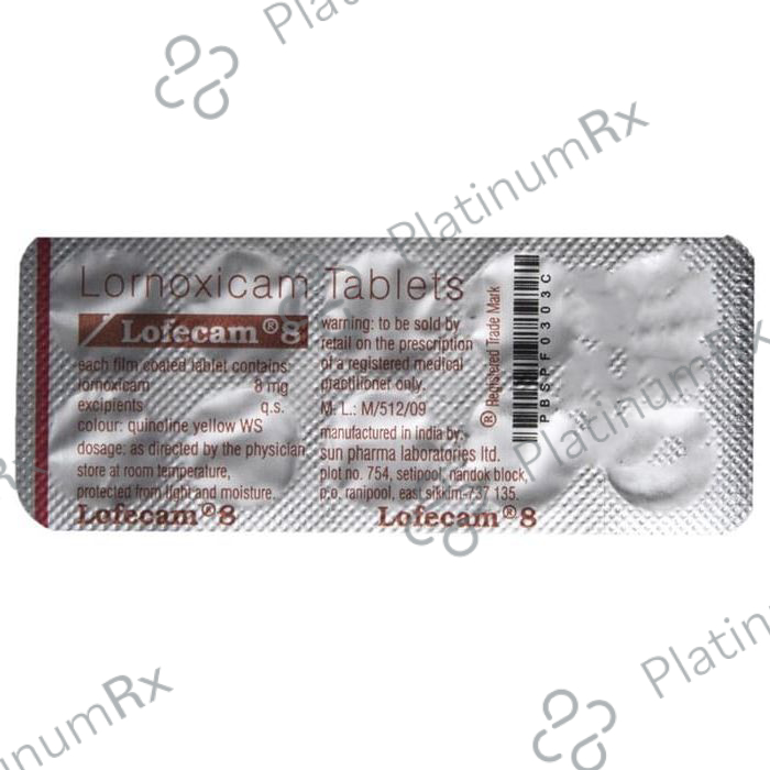 Lofecam 8 Tablet
