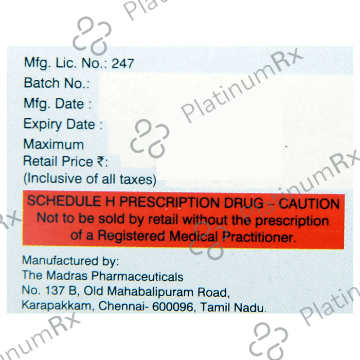Lupidip 10mg Tablet 10s