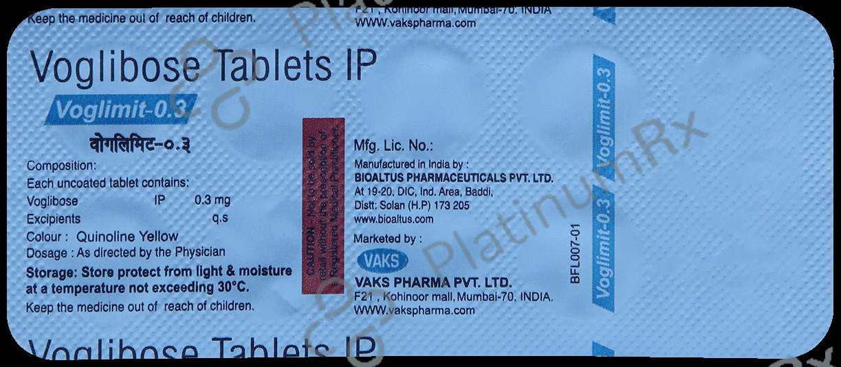Voglimit 0.3 Tablet 10 Tablet