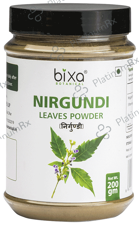 Bixa Botanical Nirgundi Powder