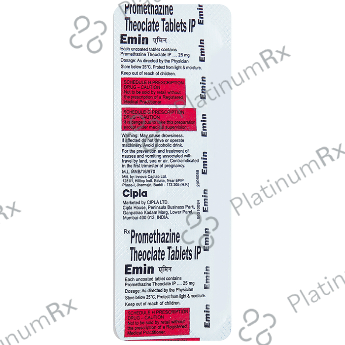 Emin 25mg Tablet