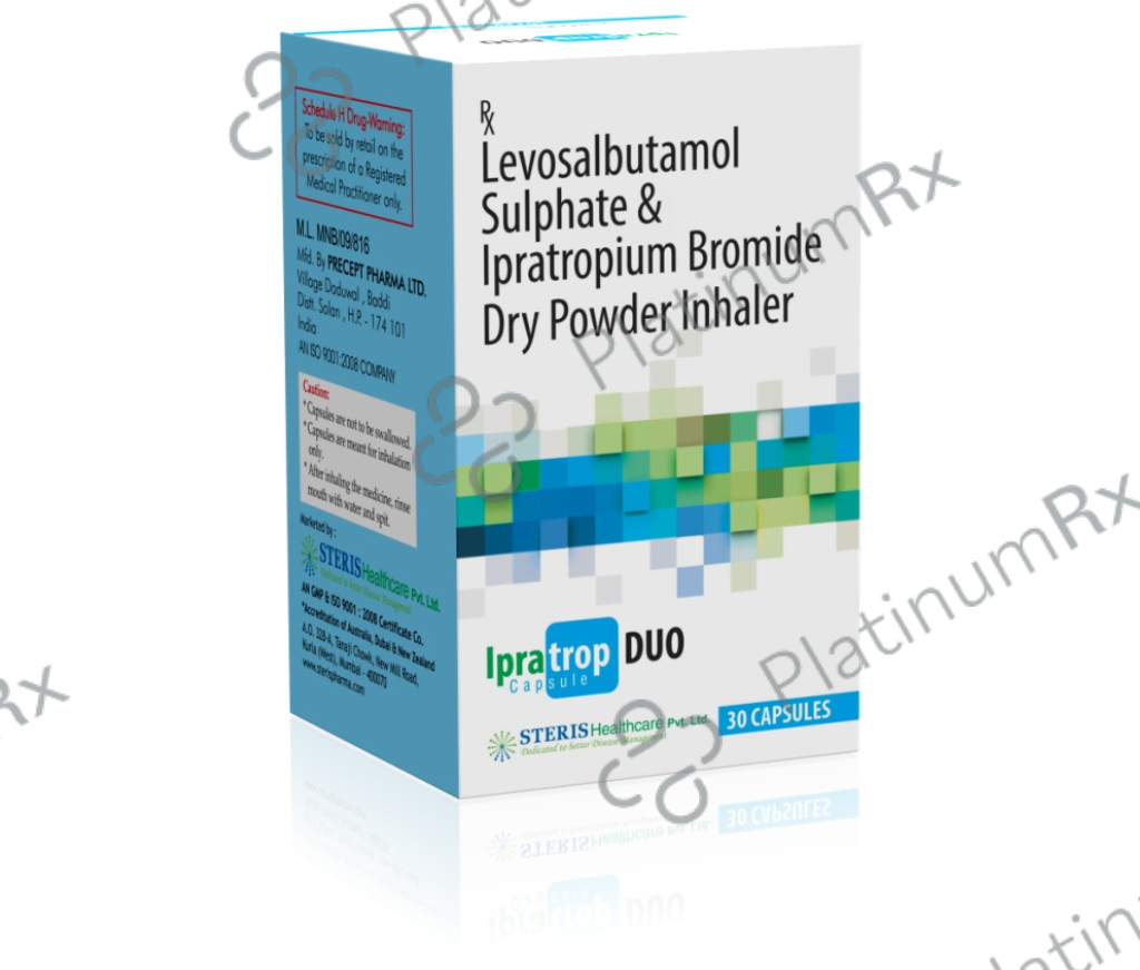 Ipratrop Duo 40/100mcg Capsule 30s