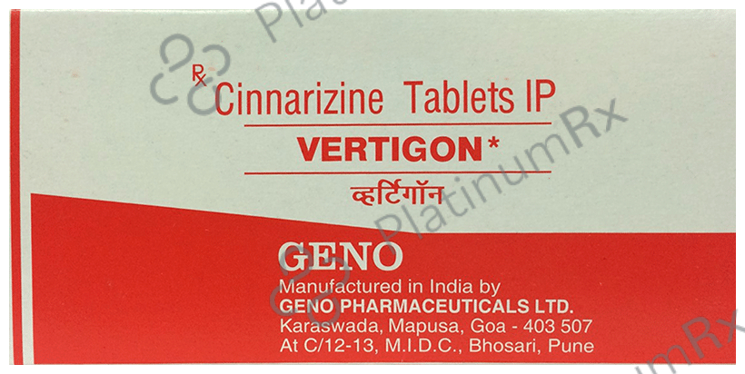 Vertigon Tablet 10 Tablet