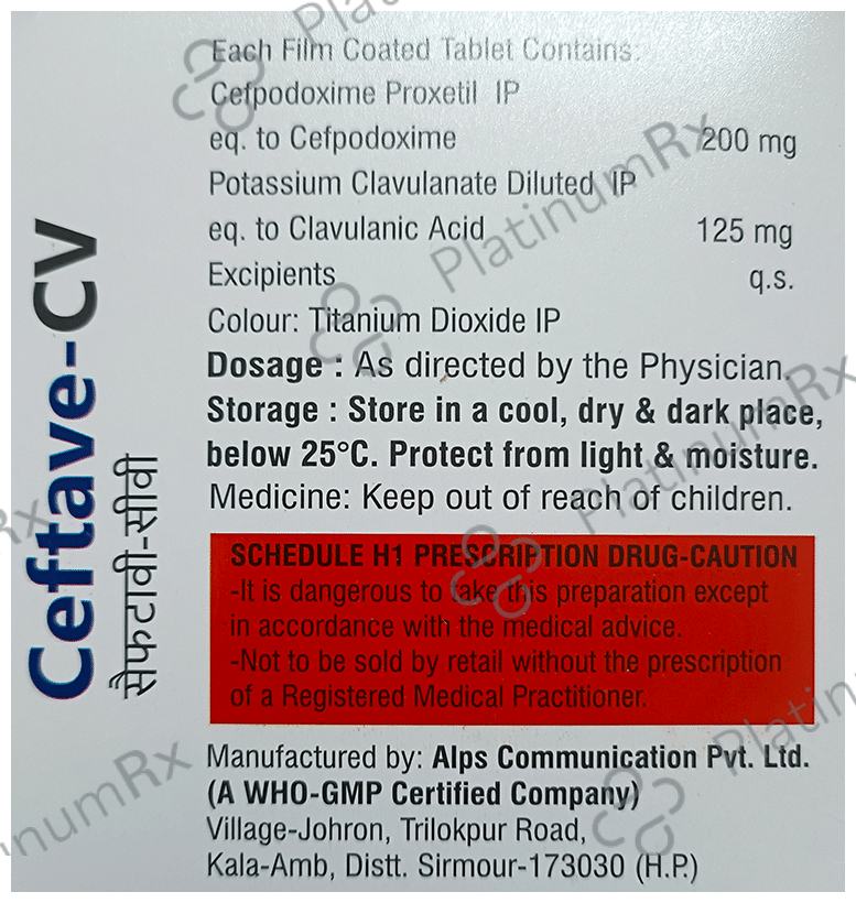 Ceftave-CV Tablet