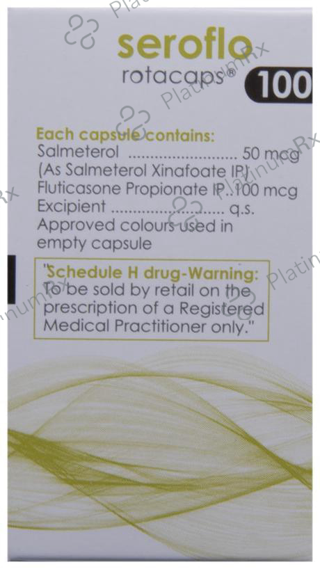 Seroflo 100/50mcg Capsule 30s
