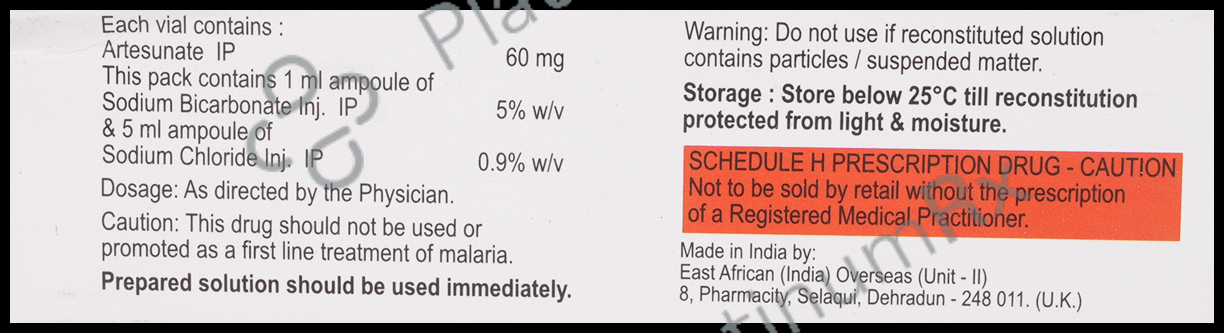 Chinsunate 60mg Injection