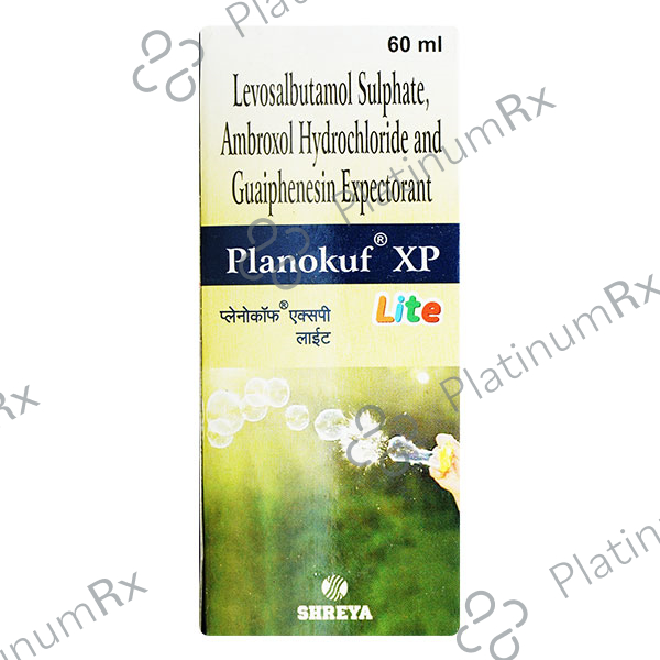 Planokuf XP Lite 15/50/0.5mg Syrup 60ml