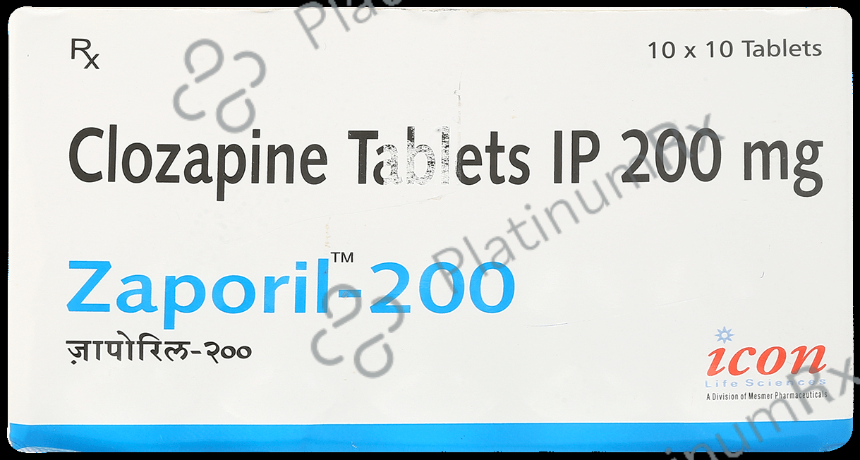 Zaporil 200mg Tablet