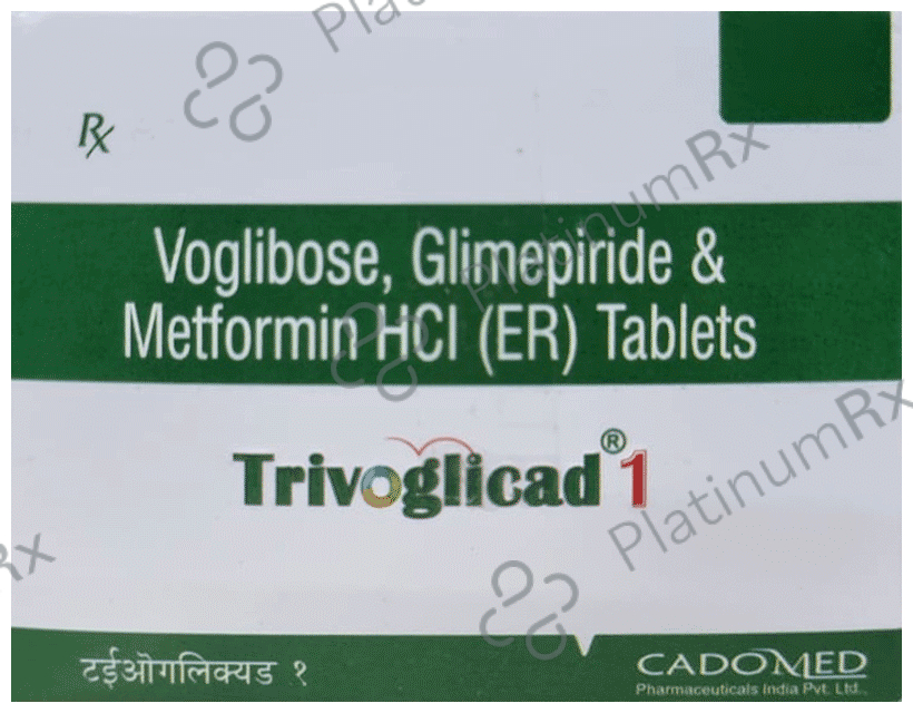 Trivoglicad Tablet 10s