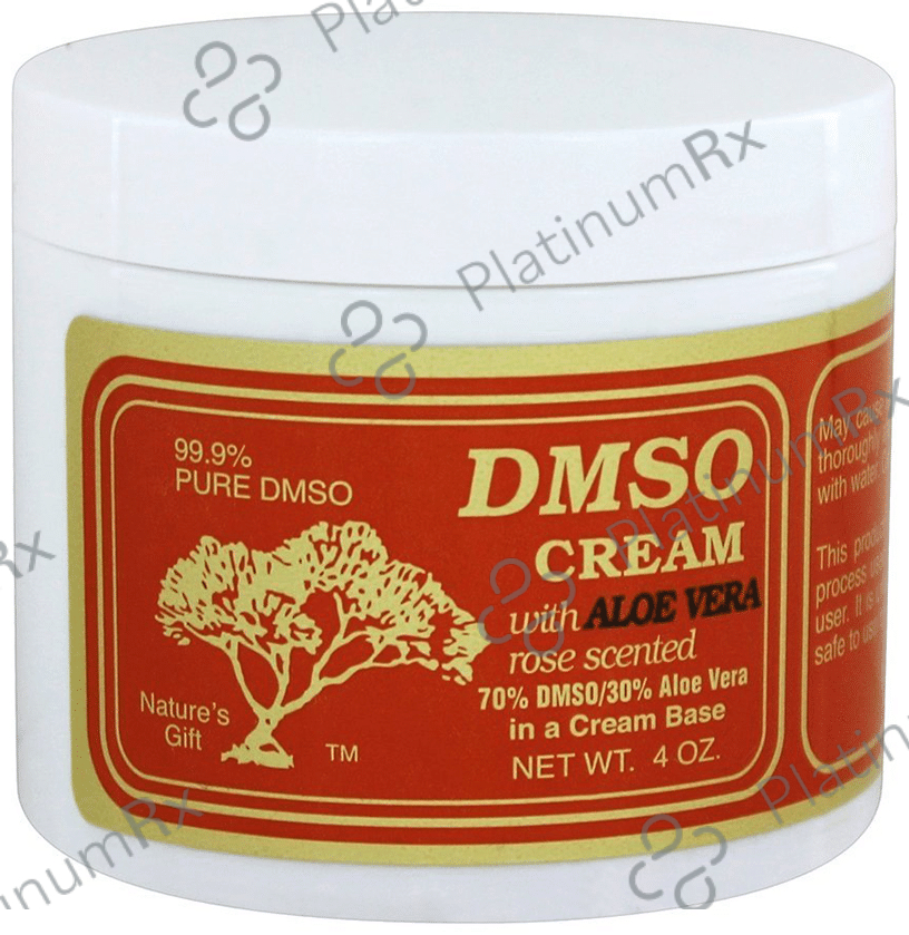 DMSO Cream Aloe Vera Rose Scented