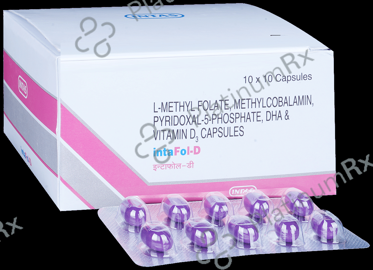 Intafol D Soft Gelatin Capsule 10s