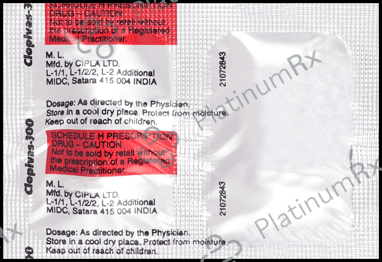 Clopivas 300mg Tablet 2s