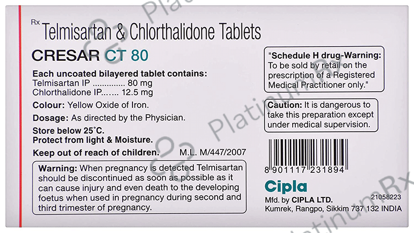 Cresar CT 80 Tablet