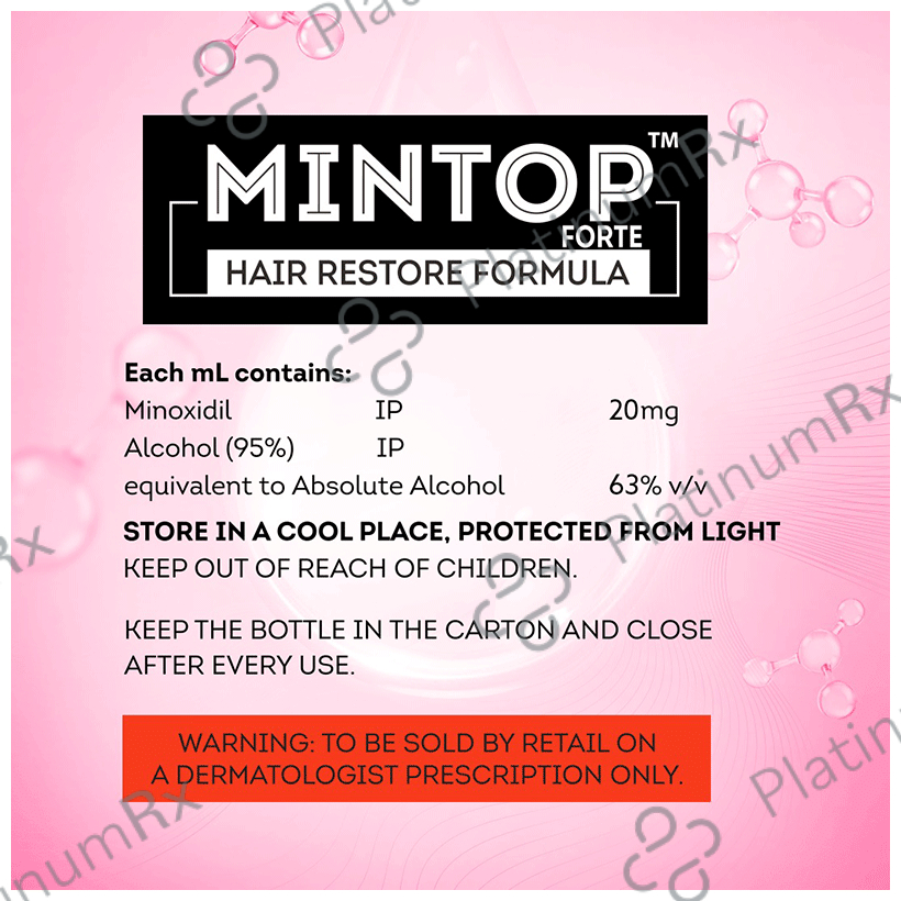 Mintop Forte 2% Hair Restore Formula Solution 60ml