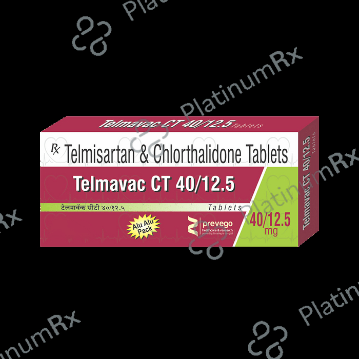 Telmavac CT 40/12.5 Tablet
