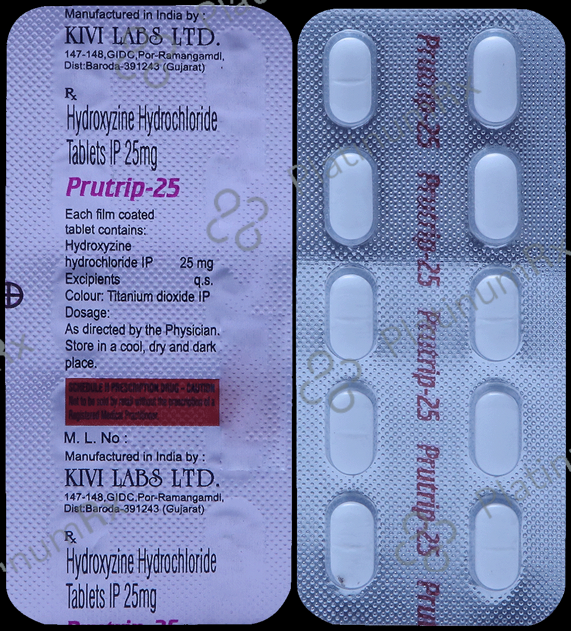 Prutrip 25mg Tablet