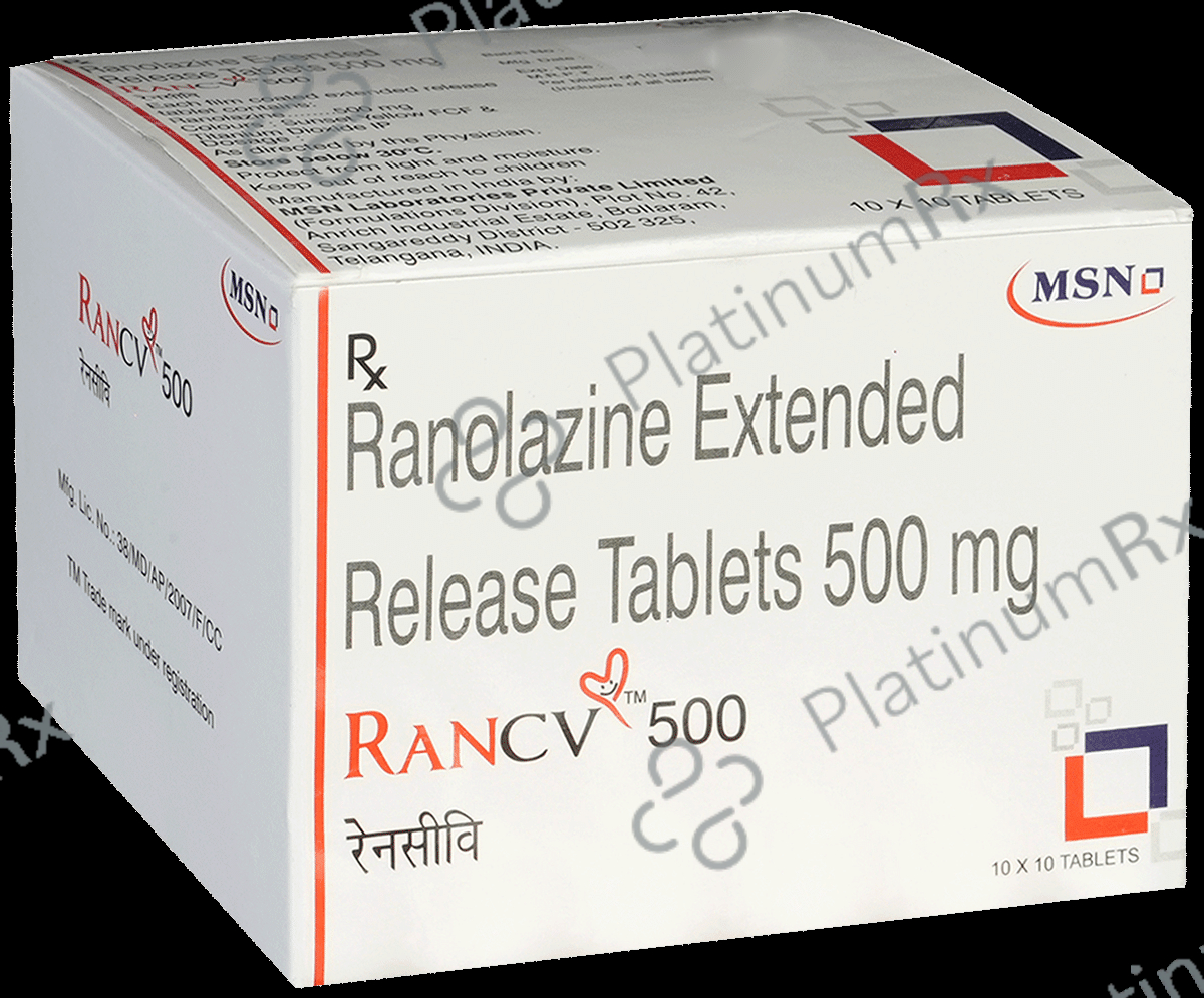 Rancv 500mg Tablet ER 10s