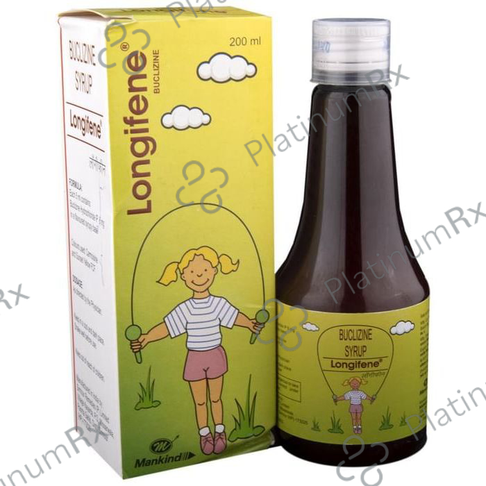 Longifene 6mg Syrup 200ml