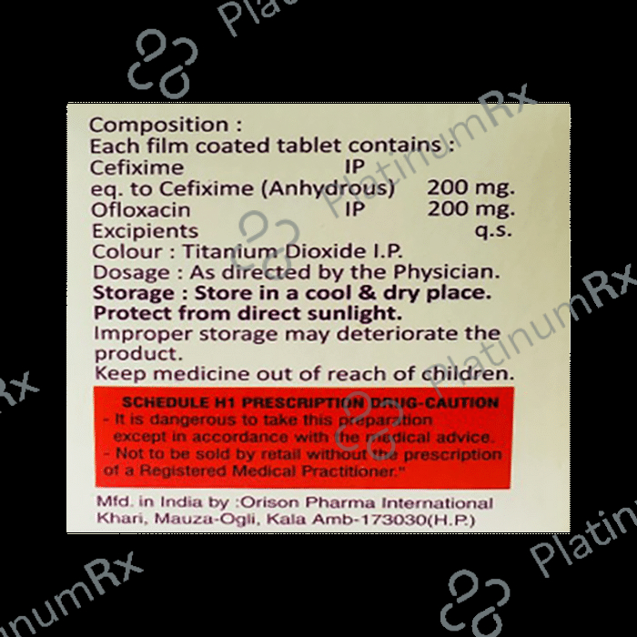 Aucef-O Tablet