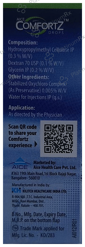 Comfortz Eye Drop