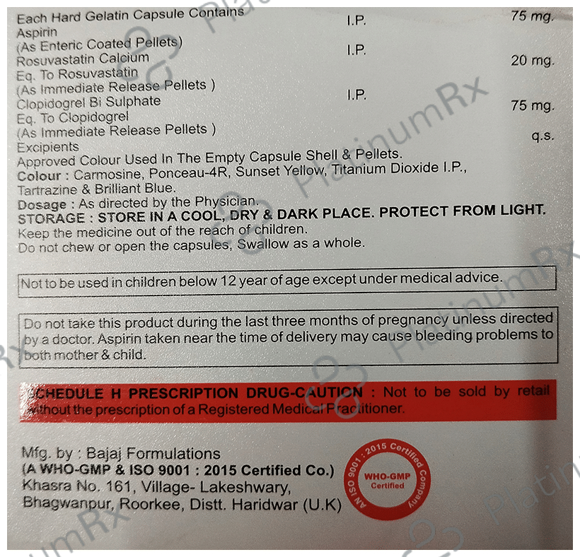 ACS Gold 20 Capsule IR
