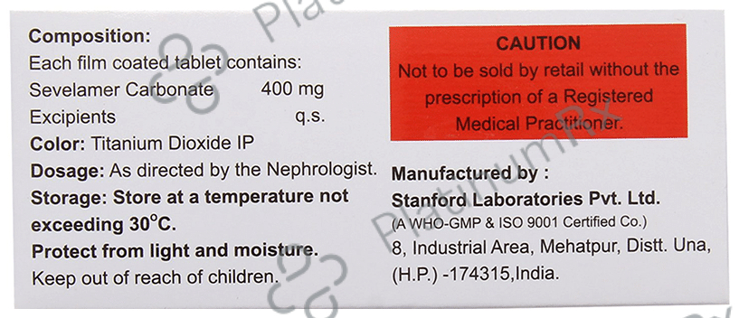Sevlaren 400mg Tablet 10s