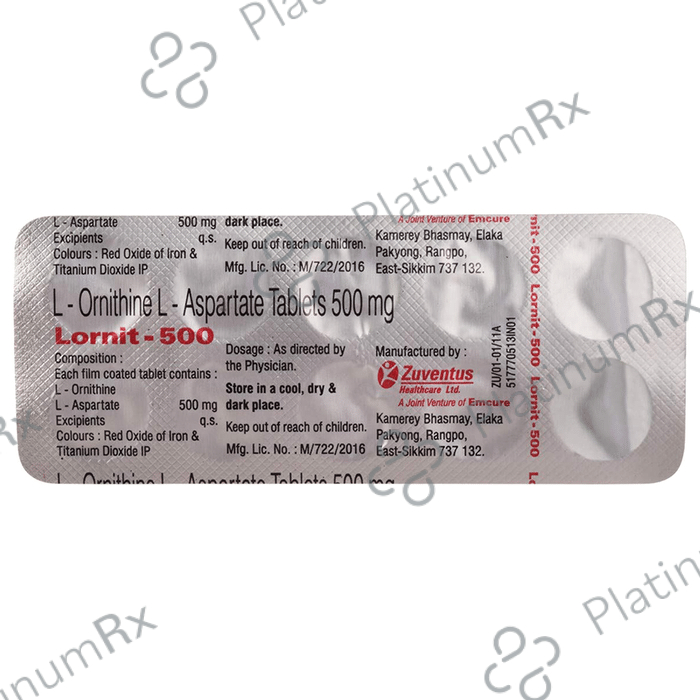 Lornit 500mg Tablet 10s
