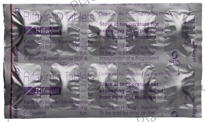 Rifagut 200mg Tablet 10s