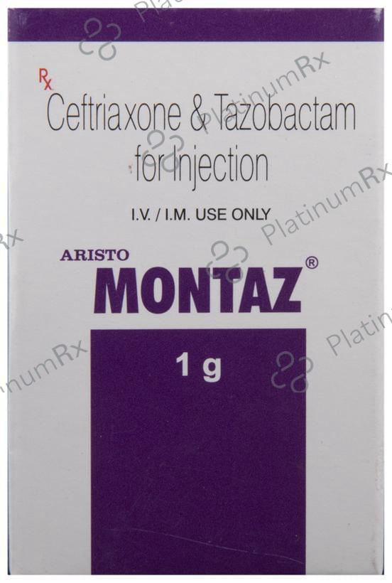 Montaz 1000/125mg Injection 10ml