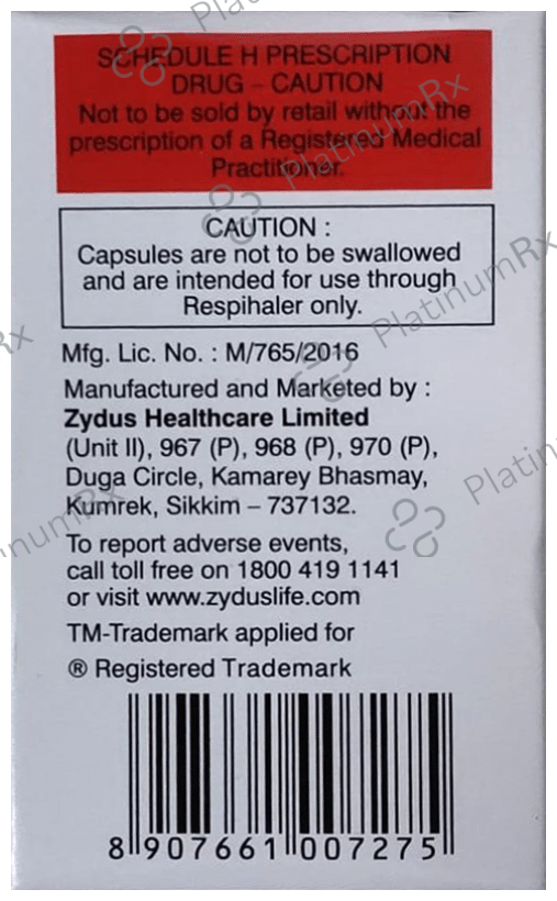 Formonide 200/60mcg Capsule 30s