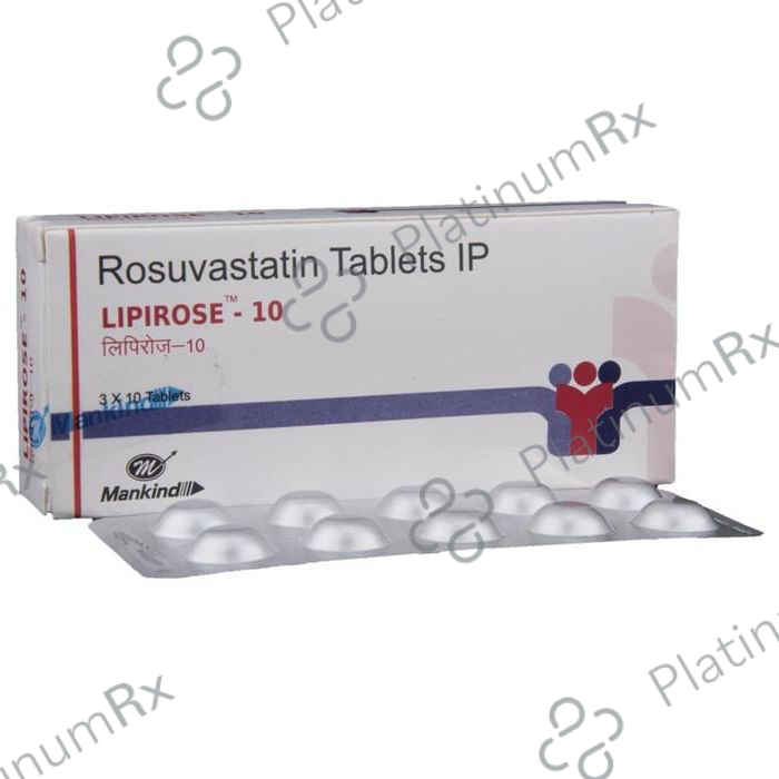 Lipirose 10mg Tablet 10s