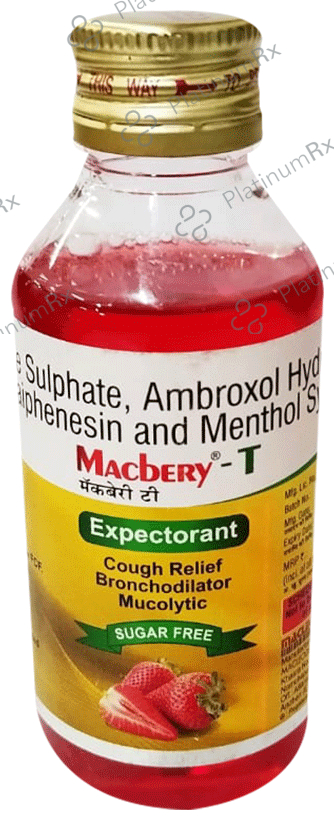Macbery T 1.2/15/50mg Syrup 100ml