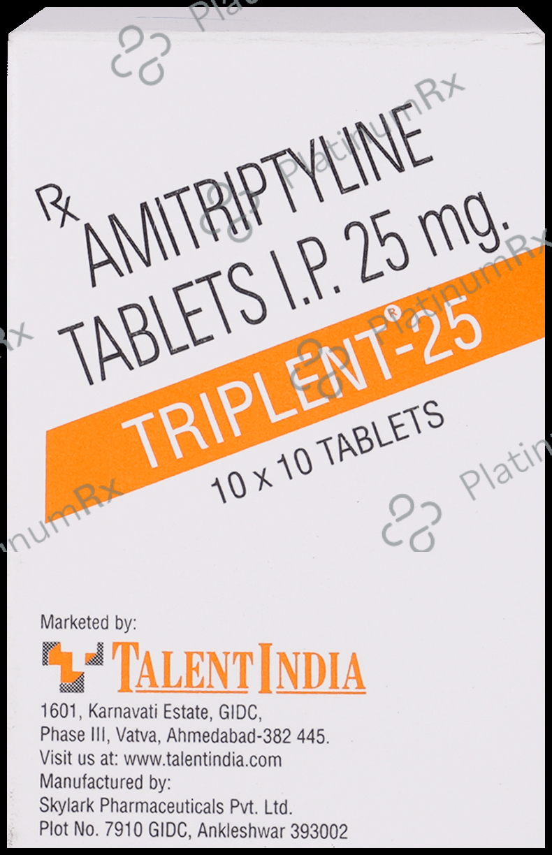Triplent 25mg Tablet