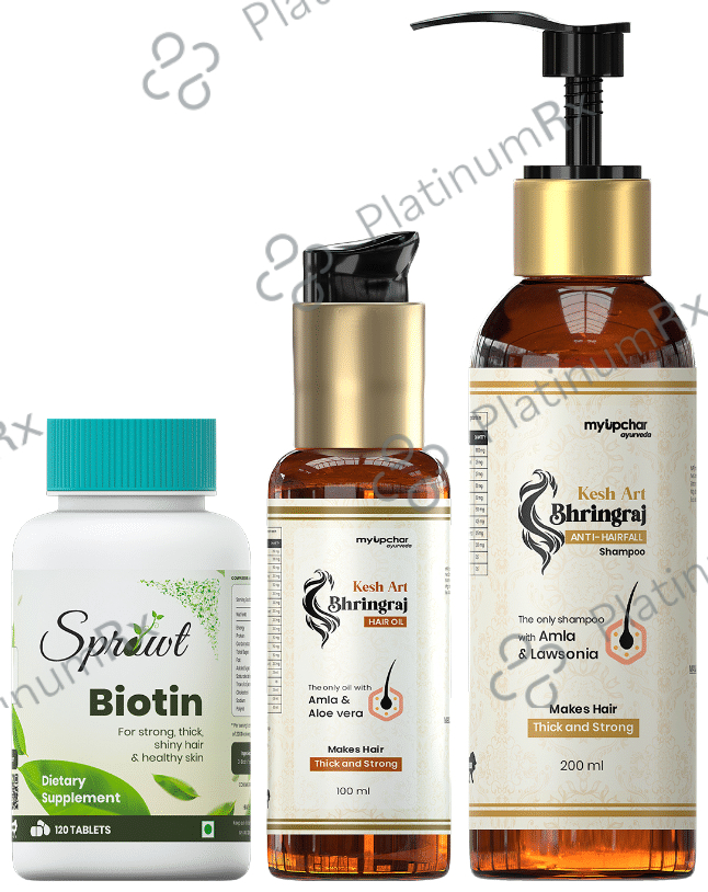 Myupchar Ayurveda Kesh Art Anti-Hairfall Kit
