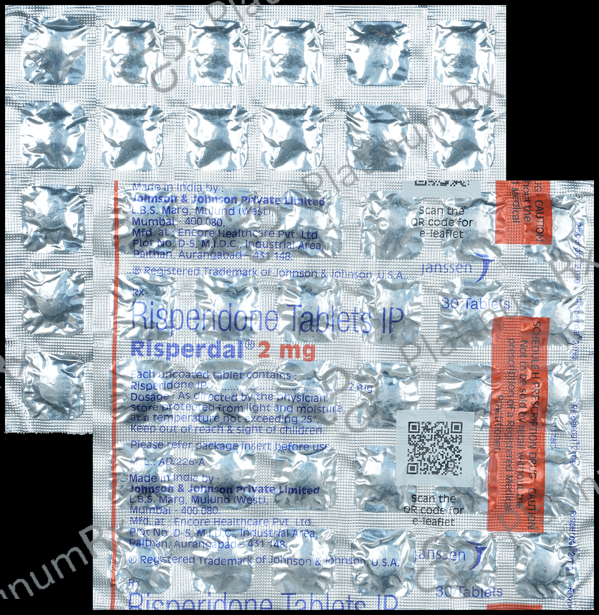 Risperdal 2mg Tablet 30s