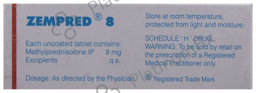 Zempred 8mg Tablet 10s