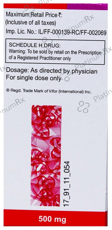 Ferinject 500mg Injection