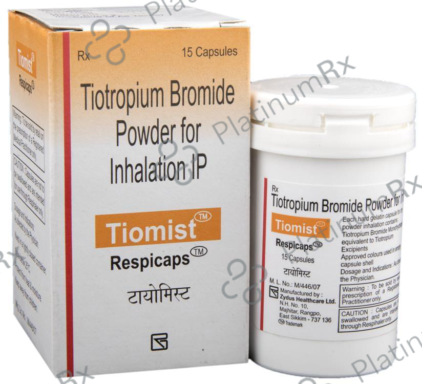 Tiomist 18mcg Respicap 15s